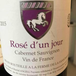 La Ferme de la Sansonnière - Mark & Martial Angeli et Bruno Ciofi - Rosé d'Un Jour