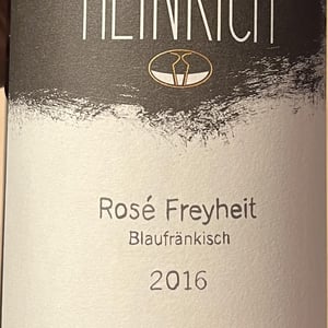 Rosé Freyheit - Weingut Heinrich - Gernot & Heike Heinrich -2016