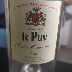 Rose-Marie - Château le Puy - Jean-Pierre & Pascal Amoreau 