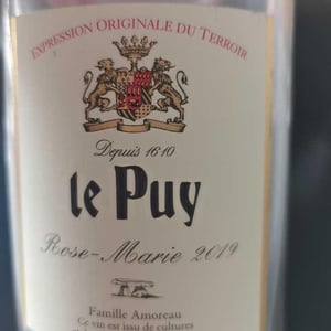 Rose-Marie - Château le Puy - Jean-Pierre & Pascal Amoreau 