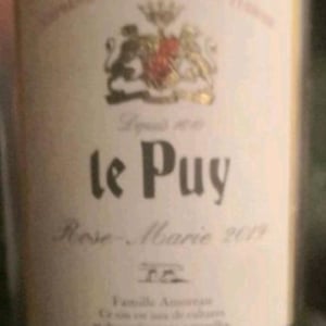 Rose-Marie - Château le Puy - Jean-Pierre & Pascal Amoreau 