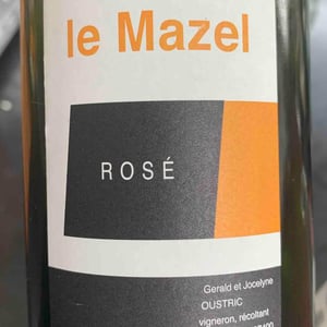 Rosé - Le Mazel - gerald-jocelyne-oustric