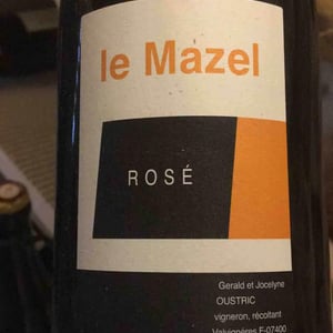 Rosé - Le Mazel - Gérald & Jocelyne Oustric 