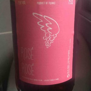 Rosé Rosé - Le Raisin à Plume - Jacques Février 