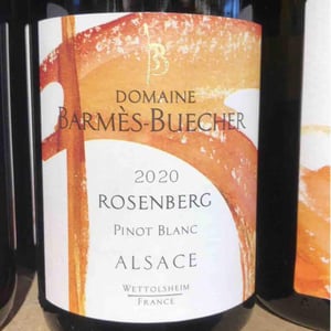 Rosenberg Pinot Blanc - Domaine Barmès-Buecher - genevieve-maxime-sophie-barmes