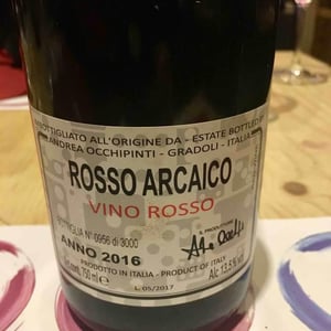 Rosso Arcaico - Azienda Agricola Andrea Occhipinti - Andrea Occhipinti 