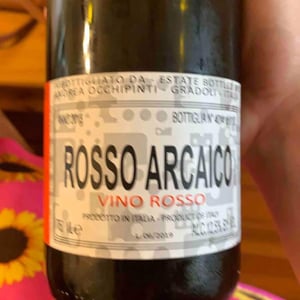 Azienda Agricola Andrea Occhipinti - Andrea Occhipinti - Rosso Arcaico