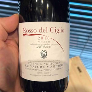 Rosso del Ciglio Cilento Aglianico Dop 2018