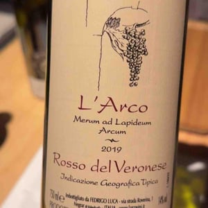 Rosso del Veronese - L'Arco Vini - Luca Fedrigo -2019