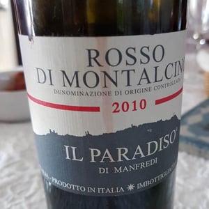 Il Paradiso di Manfredi - Florio Guerrini - Rosso di Montalcino