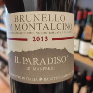 Rosso di Montalcino - Il Paradiso di Manfredi - Florio Guerrini 