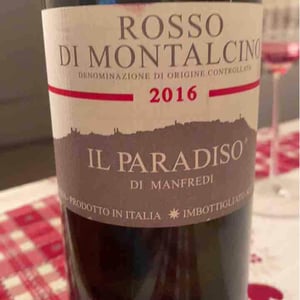 Rosso di Montalcino - Il Paradiso di Manfredi - Florio Guerrini 