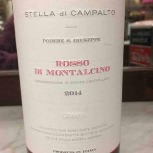 Rosso Di Montalcino - Podere San Giuseppe - Stella di Campalto 