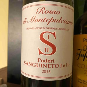 Poderi Sanguineto - Dora Forsoni - Rosso di Montepulciano