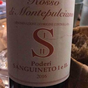 Rosso di Montepulciano - Poderi Sanguineto - Dora Forsoni 