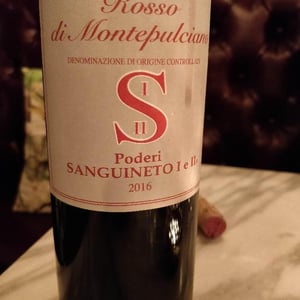 Rosso di Montepulciano - Poderi Sanguineto - dora-forsoni