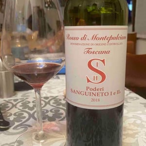 Rosso di Montepulciano - Poderi Sanguineto - Dora Forsoni 
