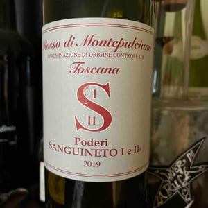 Rosso di Montepulciano - Poderi Sanguineto - Dora Forsoni 