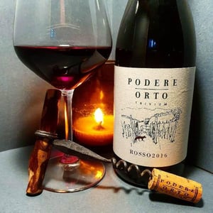 Rosso (label from 2015) - Podere Orto Trivium - simona-de-vecchis-giuliano-salesi