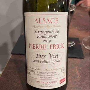 Rot-Murlé Pinot Noir - Domaine Pierre Frick - Jean-Pierre, Chantal et Thomas Frick 