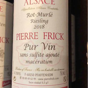 Rot Murlé Riesling Macération - Domaine Pierre Frick - jean-pierre-chantal-et-thomas-frick