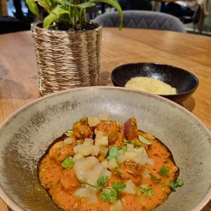 Rougail saucisse courge - Les Mets Chai, le resto