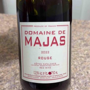 Rouge - Domaine de Majas - Agnès & Alain Carrère 
