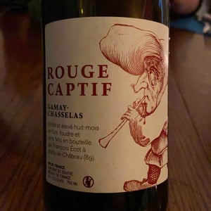 Rouge captif - Chai L'insolent - François Ecot 
