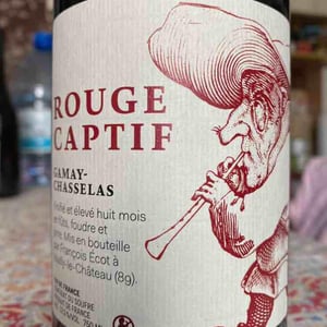 Rouge captif - Chai L'insolent - François Ecot 