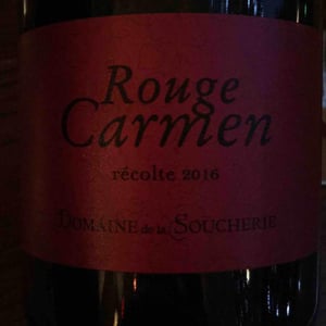 Rouge Carmen - Soucherie - pascale-beguinot