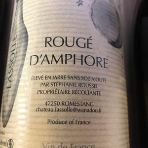 Rougé D'Amphore - Château Lassolle - Stéphanie Roussel
