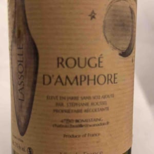 Rougé D'Amphore - Château Lassolle - Stéphanie Roussel 