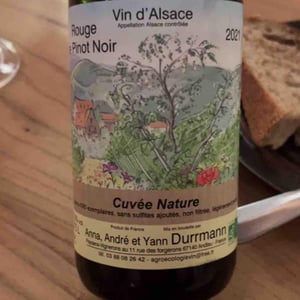 Rouge de Pinot Noir - Anna, André & Yann Durrmann - anna-andre-yann-durrmann