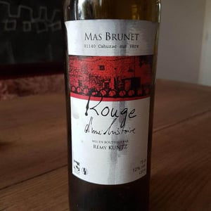 Rouge d’une histoire - Mas Brunet - Rémy Kuntz 