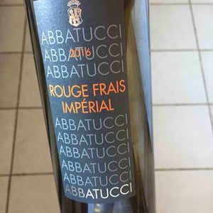 Rouge Frais Impérial - Comte Abbatucci - Jean Charles Abbatucci 