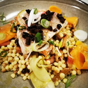 Rouget Barbet Grillé, Taboulé De Fregola Sarda... - Lerouge Aux Lèvres - 774191