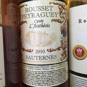 Rousset Peyraguey Moelleux - Rousset-Peyraguey - Alain Dejean 