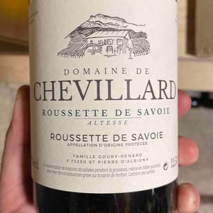 Roussette de Savoie - Domaine Chevillard - matthieu-goury-guillemette-renard