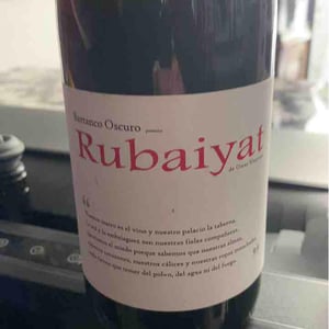 Rubaiyat - Barranco Oscuro - manuel-lorenzo-valenzuela