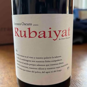 Rubaiyat - Barranco Oscuro - manuel-lorenzo-valenzuela