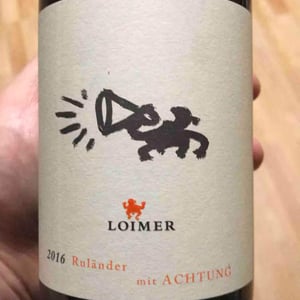 Ruländer mit Achtung - Weingut Fred Loimer - fred-loimer