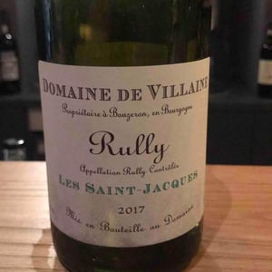 Rully Les Saint Jacques - Domaine De Villaine - aubert-de-villaine-thierry-devaux-pierre-de-benoist