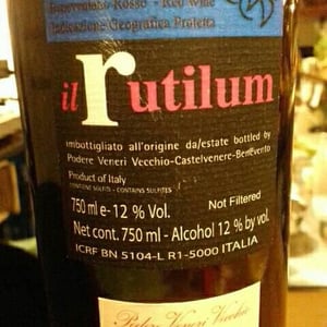 Rutilum - Podere Veneri Vecchio - Raffaello Annicchiarico 