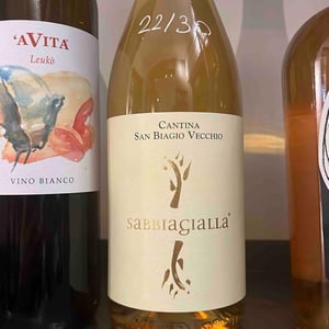 Sabbiagialla - Cantina San Biagio Vecchio - Lucia Ziniti & Andrea Balducci 