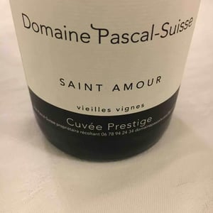 Saint Amour Cuvée Prestige - Domaine Pascal-Suisse - joel-pascal-suisse