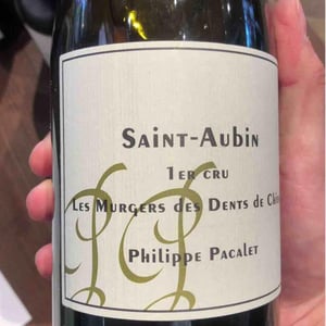 Saint-Aubin 1er Cru "Les Murgers des Dents de Chien" - Philippe Pacalet - monica-et-philippe-pacalet