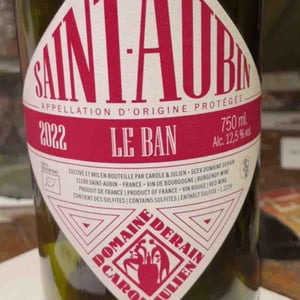 Saint-Aubin Le Ban - Domaine Derain - julien-altaber-carole-shwab-domique-derain