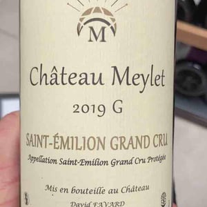 Cuvee G - Château Meylet - david-favard -2014