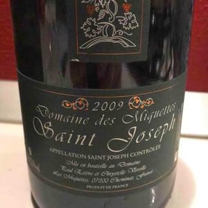 Saint-Joseph "2 ans en Amphore" - (Green Label) - Domaine des Miquettes - Chrystelle Vareille & Paul Estève 