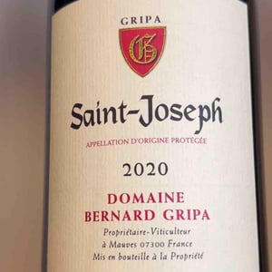 Saint Joseph - Domaine Bernard Gripa - Bernard Gripa -2019